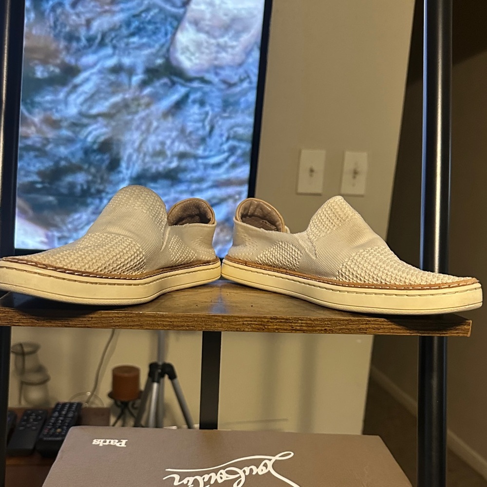 UGG Men's Cream Slip-On Loafers